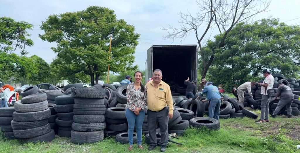 EXITOSO “LLANTATÓN JUNTOS POR AMOR A CUAUTLA CONTRA EL DENGUE”: RECOLECTAN 1,716 LLANTAS