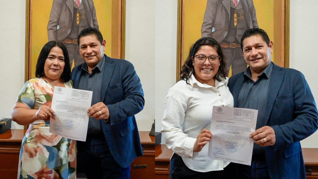 NOMBRAN A LAURA GARCÍA ESTRADA COMO OFICIAL MAYOR Y A KATHERINE MERCADO COMO DIRECTORA DE ADQUISICIONES EN CUAUTLA