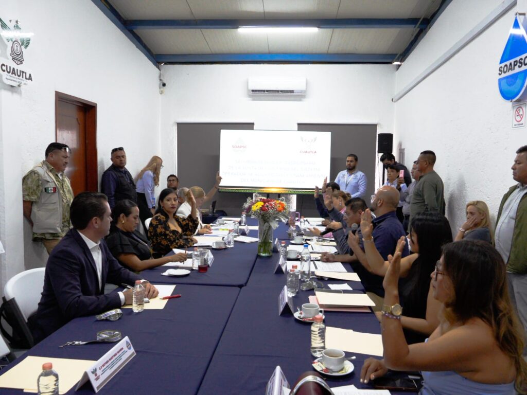 ¡CUAUTLA DA UN GOLPE DE AUTORIDAD! APRUEBAN MEGA PAQUETE DE ACCIONES PARA TRANSFORMAR EL SISTEMA DE AGUA POTABLE