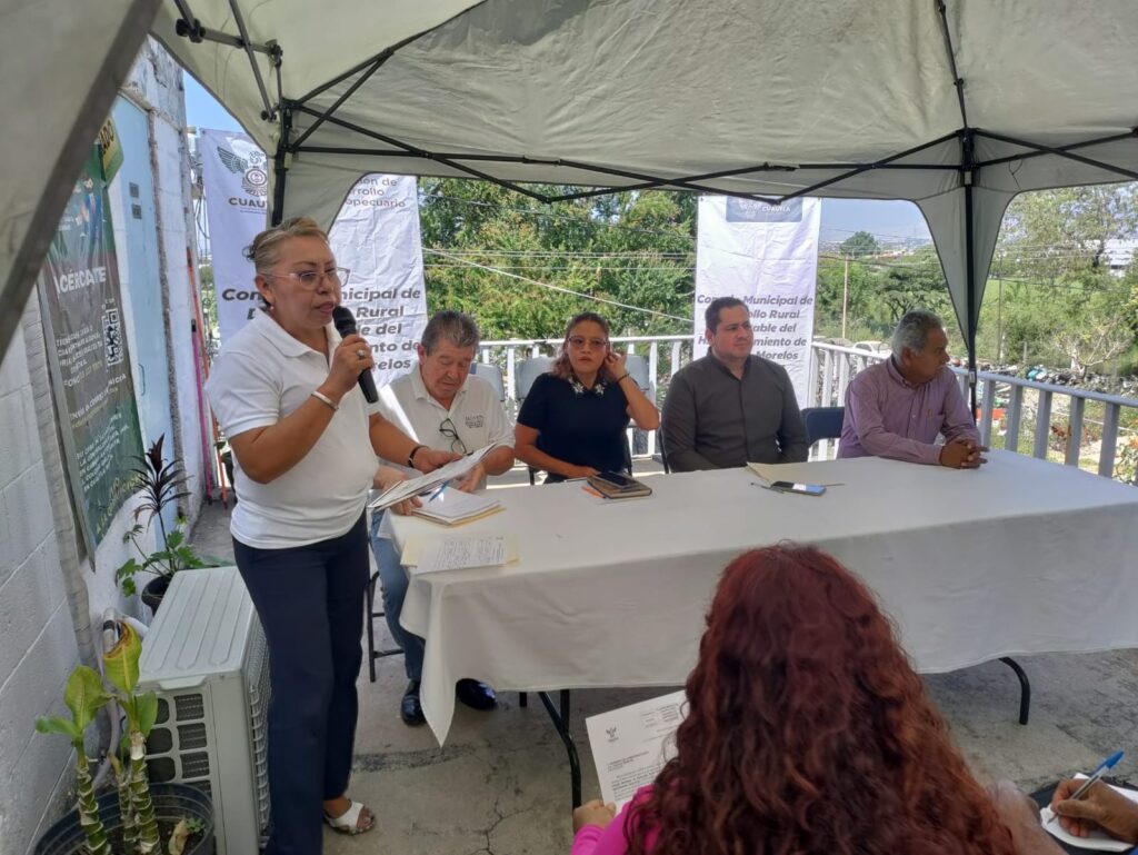 SE REALIZA LA TERCERA ASAMBLEA GENERAL DEL CONSEJO MUNICIPAL DE DESARROLLO RURAL SUSTENTABLE EN CUAUTLA