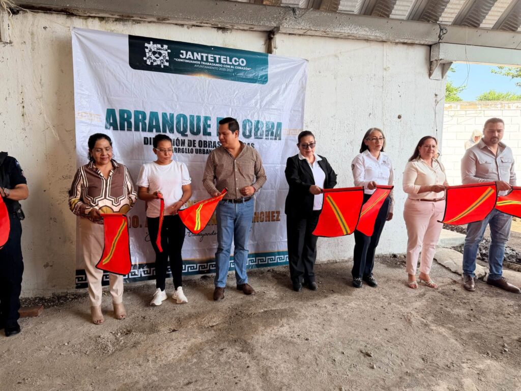 Jantetelco inicia construcción del Módulo de Justicia Cívica en Amayuca