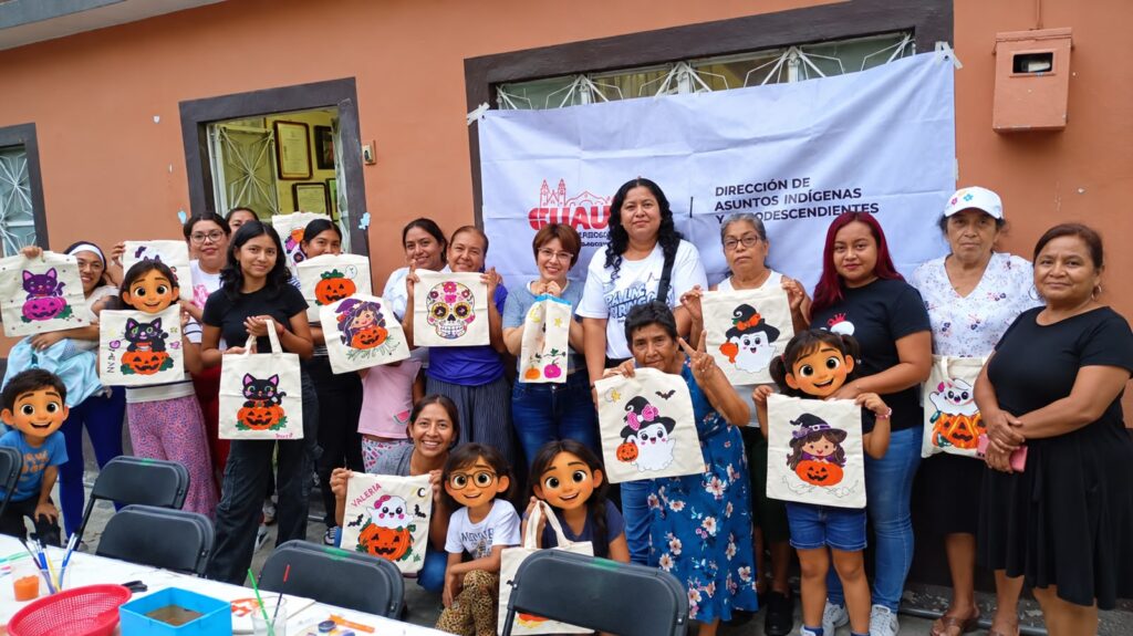 Impulsan en Cuautla el talento y las tradiciones con talleres de arte para mujeres y niños